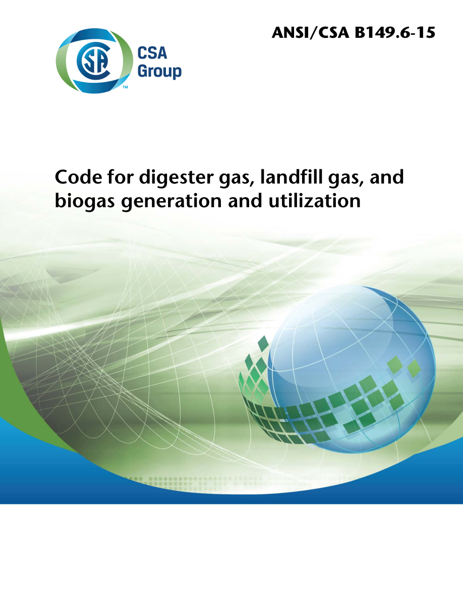 CSA ANSI/CSA-B149.6-15 PDF Preview