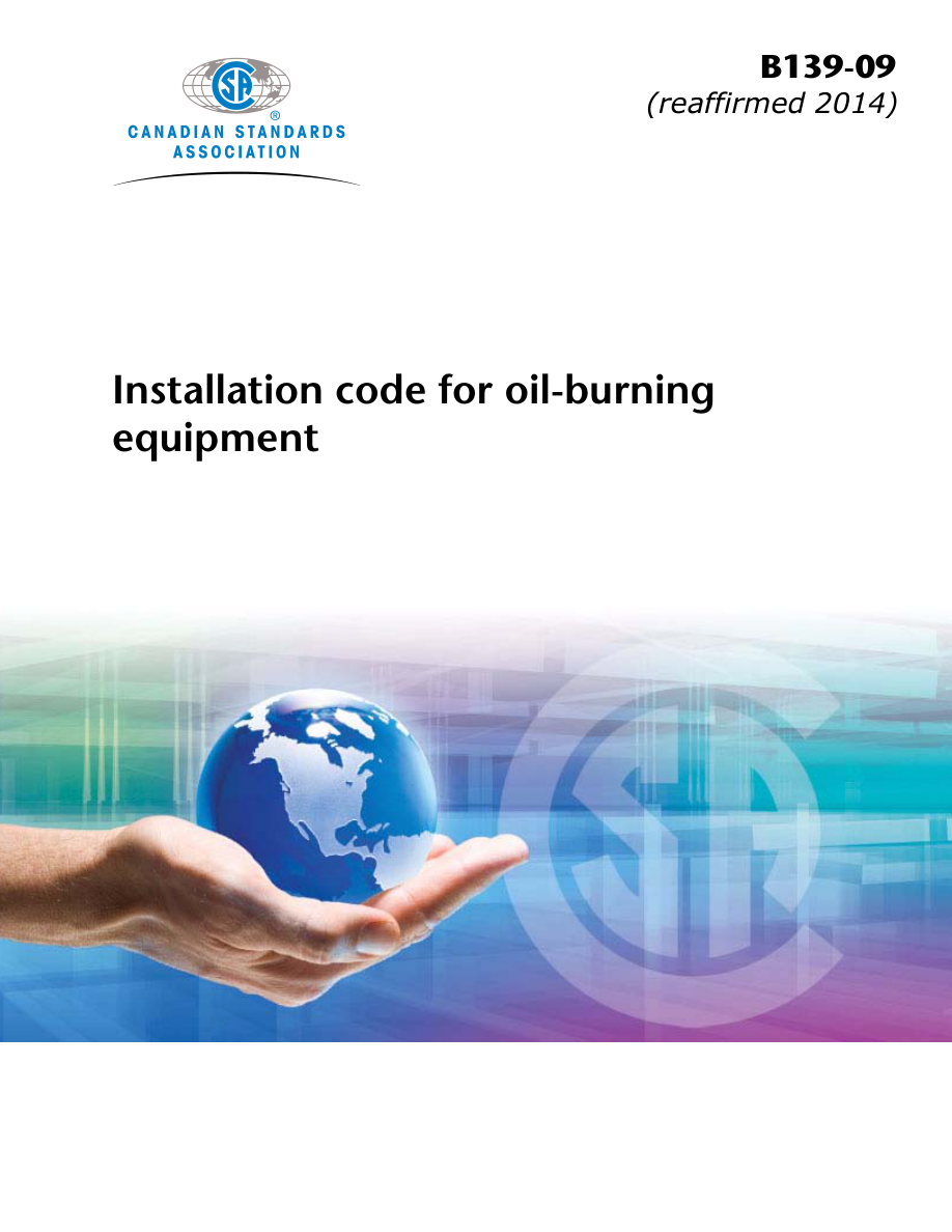 CSA B139-09 (R2014) PDF Preview