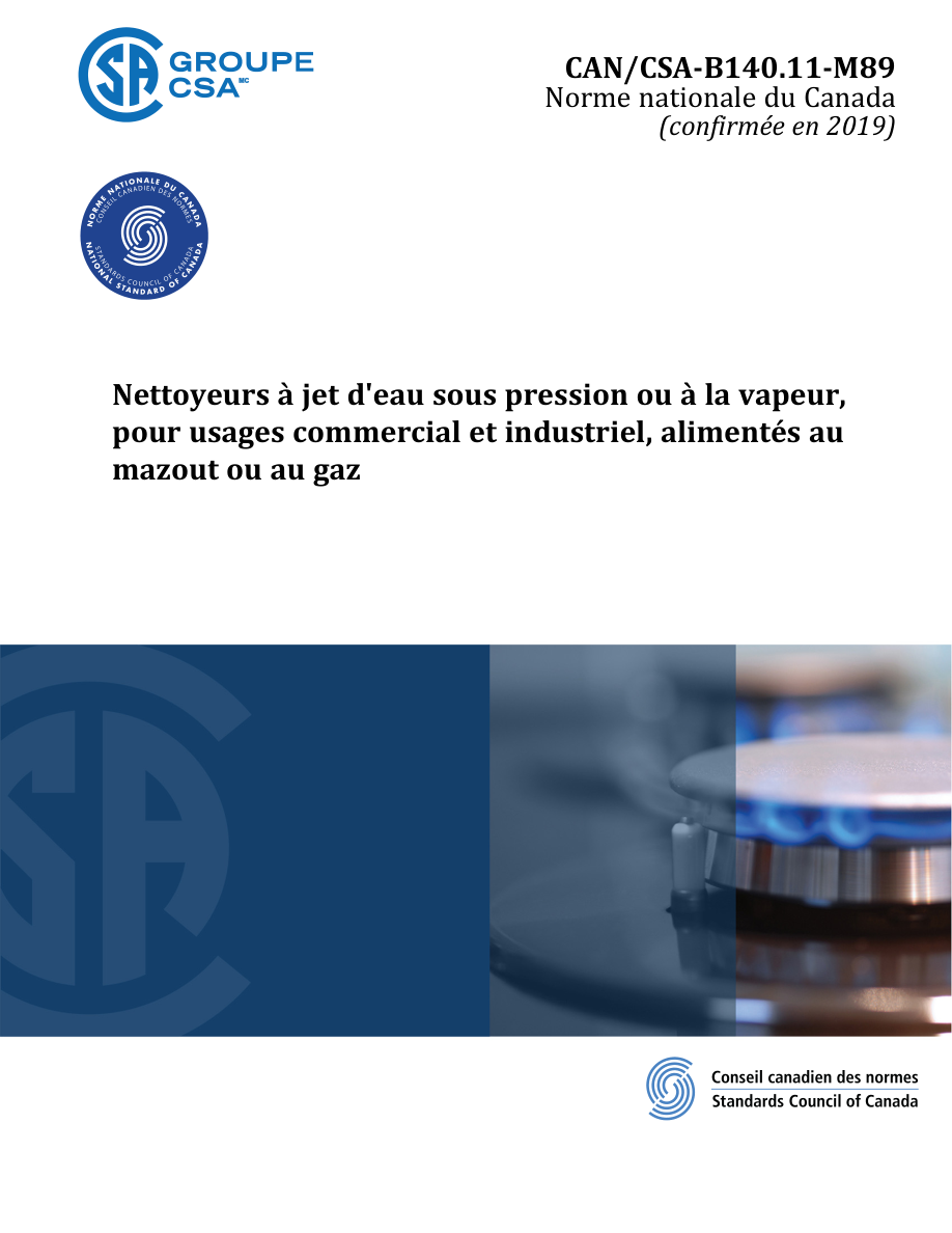 CSA CAN/CSA-B140.11-FM89 (C2019) PDF Preview