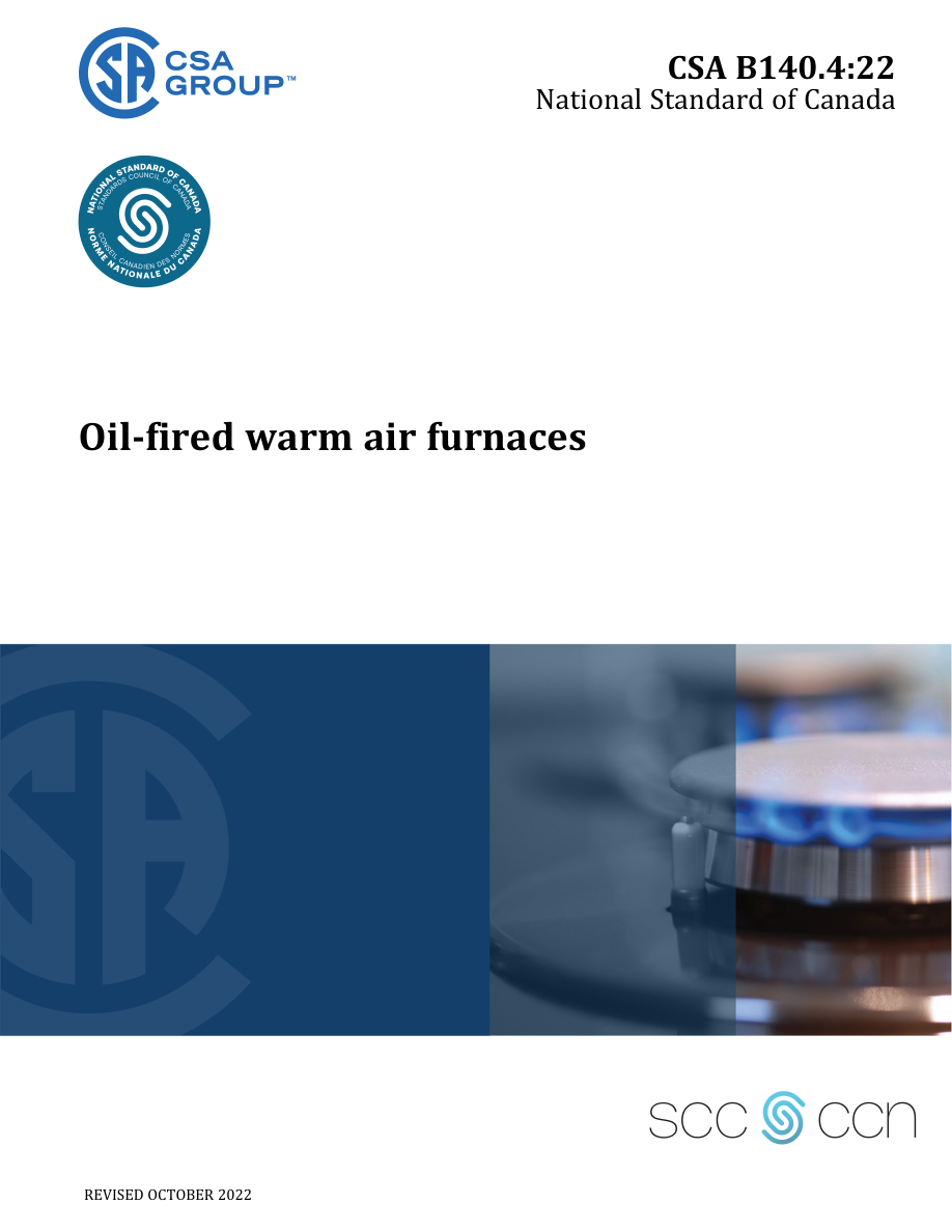 CSA B140.4:22 PDF Preview