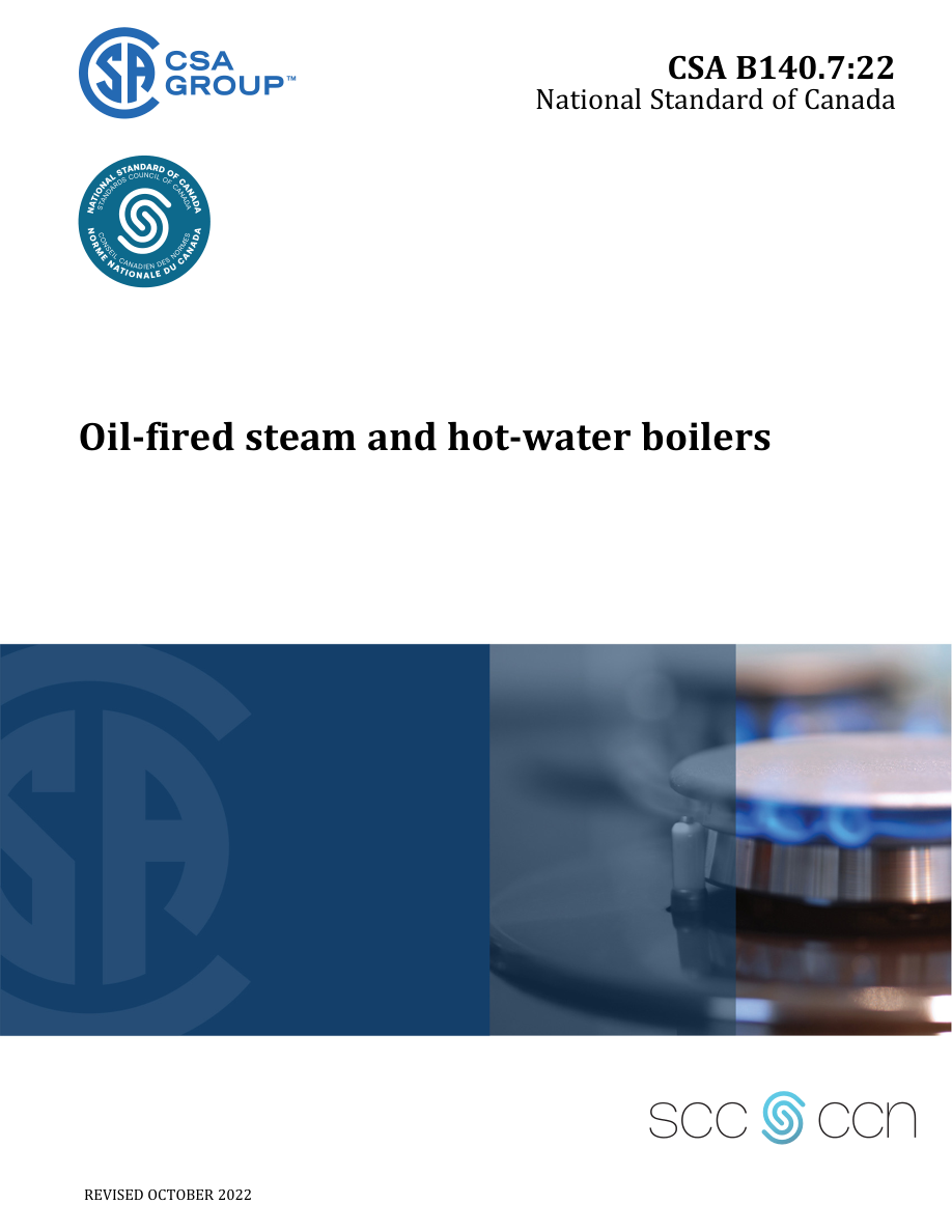 CSA B140.7:22 PDF Preview