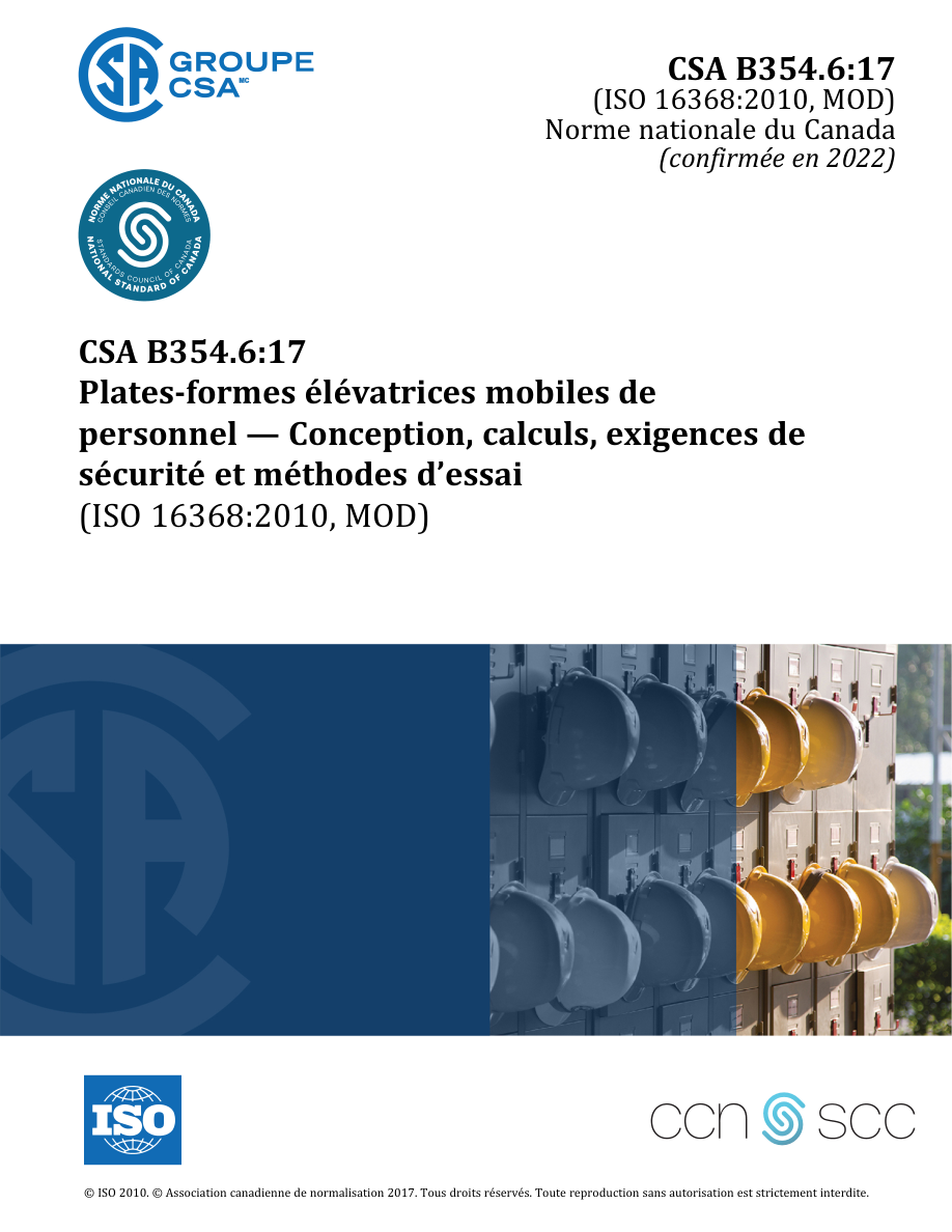 CSA B354.6:F17 (C2022) PDF Preview
