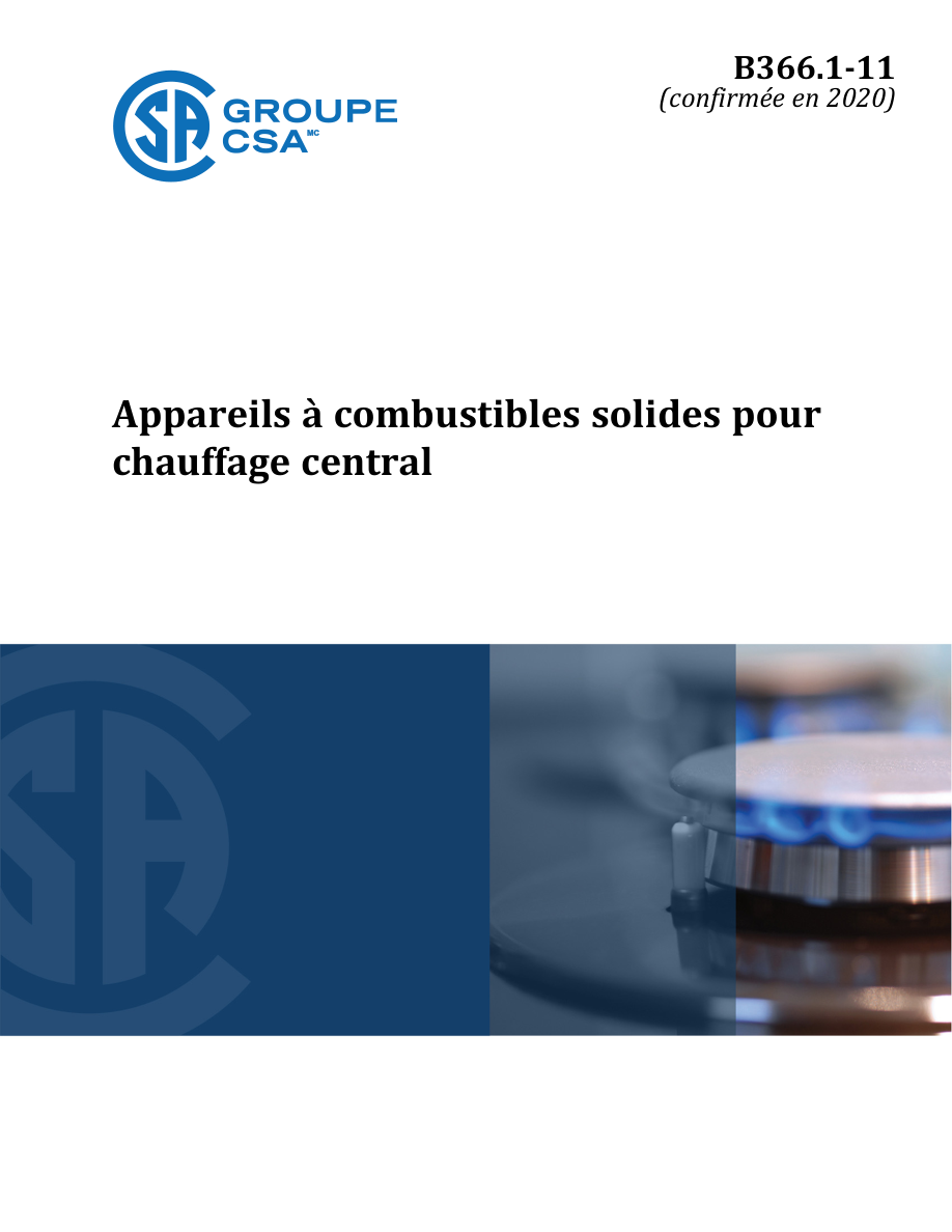 CSA B366.1-F11 (C2020) PDF Preview