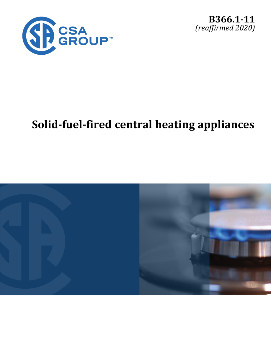 CSA B366.1-11 (R2020) PDF Preview