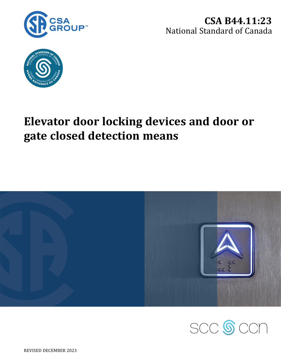 CSA B44.11:23 PDF Preview