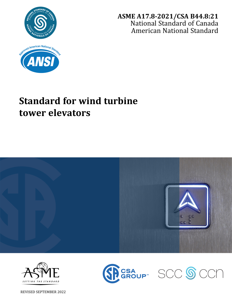 CSA ASME A17.8-2021/CSA B44.8:21 PDF Preview
