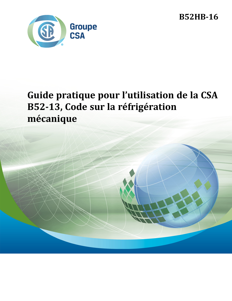 CSA B52HB-F16 PDF Preview