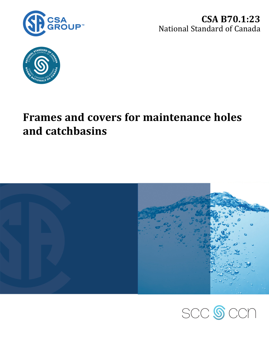 CSA B70.1:23 PDF Preview