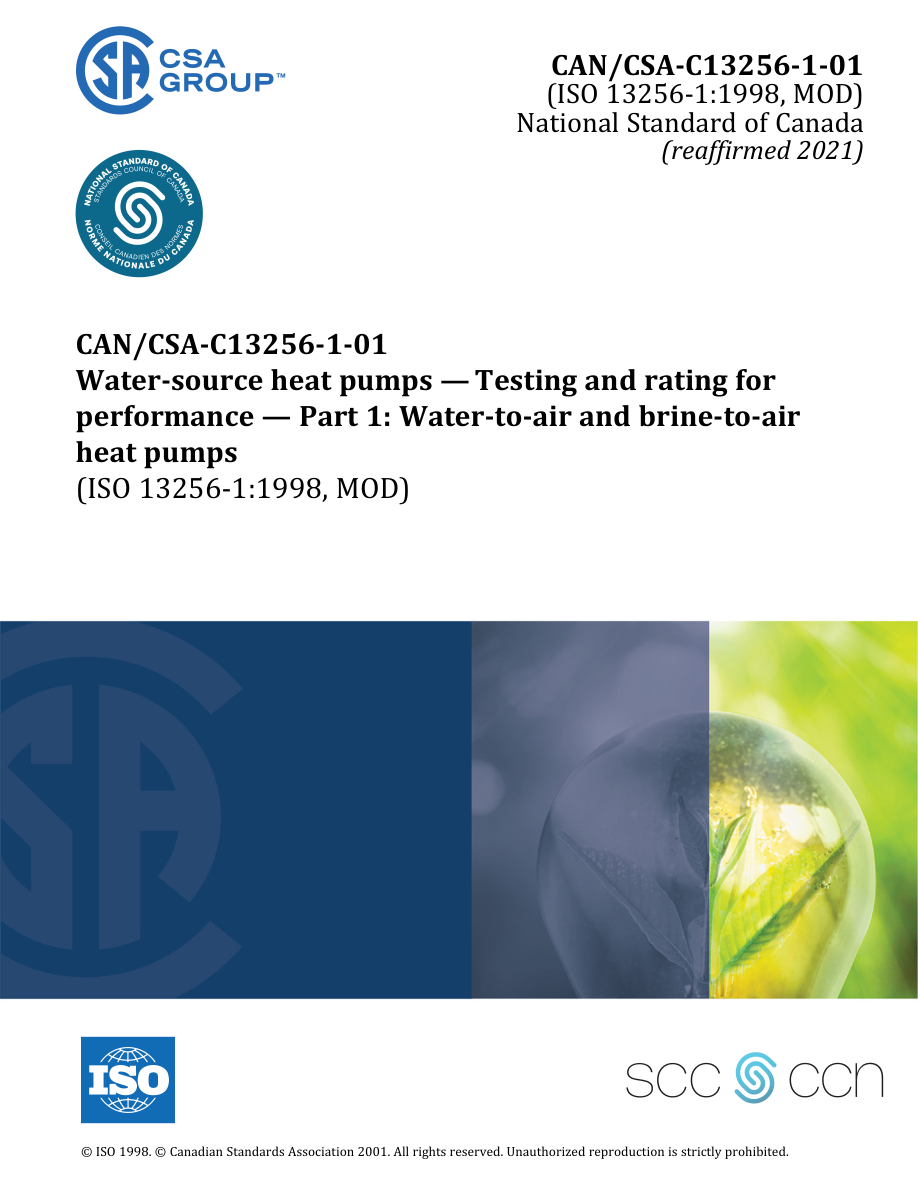 CSA CAN/CSA-C13256-1-01 (R2021) PDF Preview
