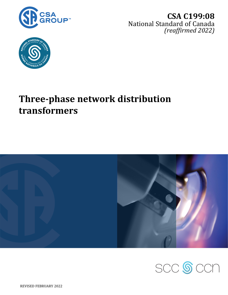 CSA C199:08 (R2022) PDF Preview