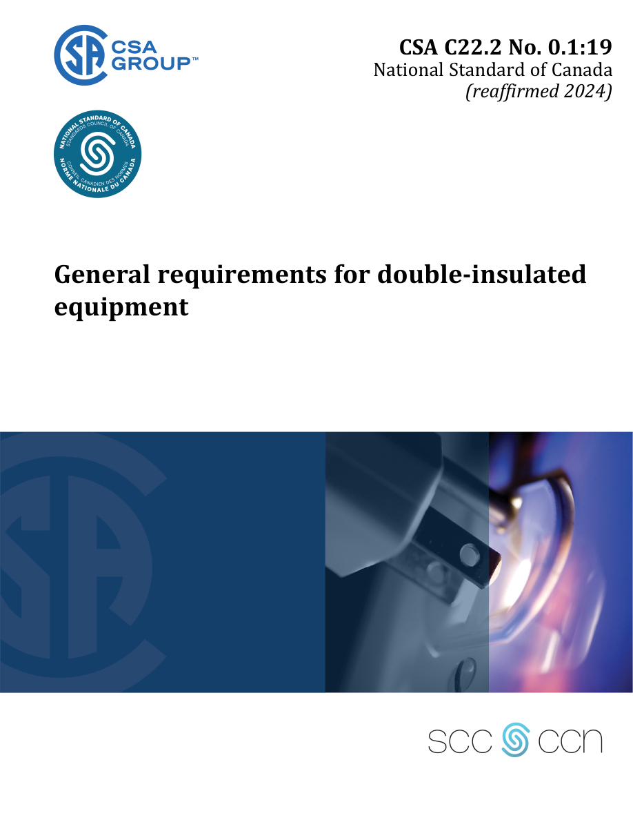 CSA C22.2 NO. 0.1:19 (R2024) PDF Preview