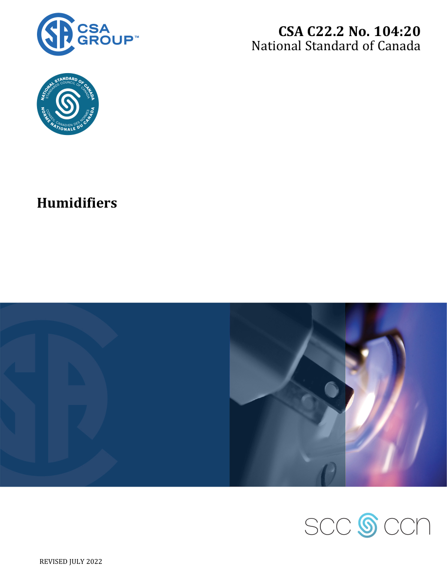 CSA C22.2 NO. 104:20 PDF Preview