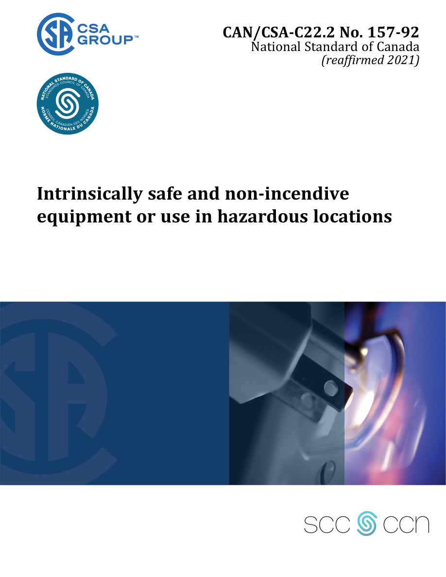 CSA CAN/CSA-C22.2 NO. 157-92 (R2021) PDF Preview
