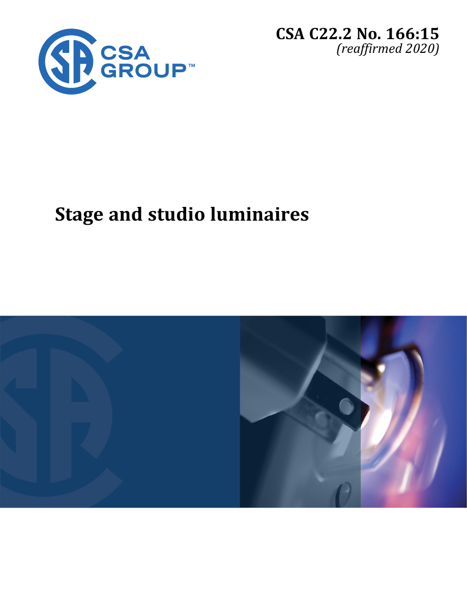 CSA C22.2 NO. 166:15 (R2020) PDF Preview