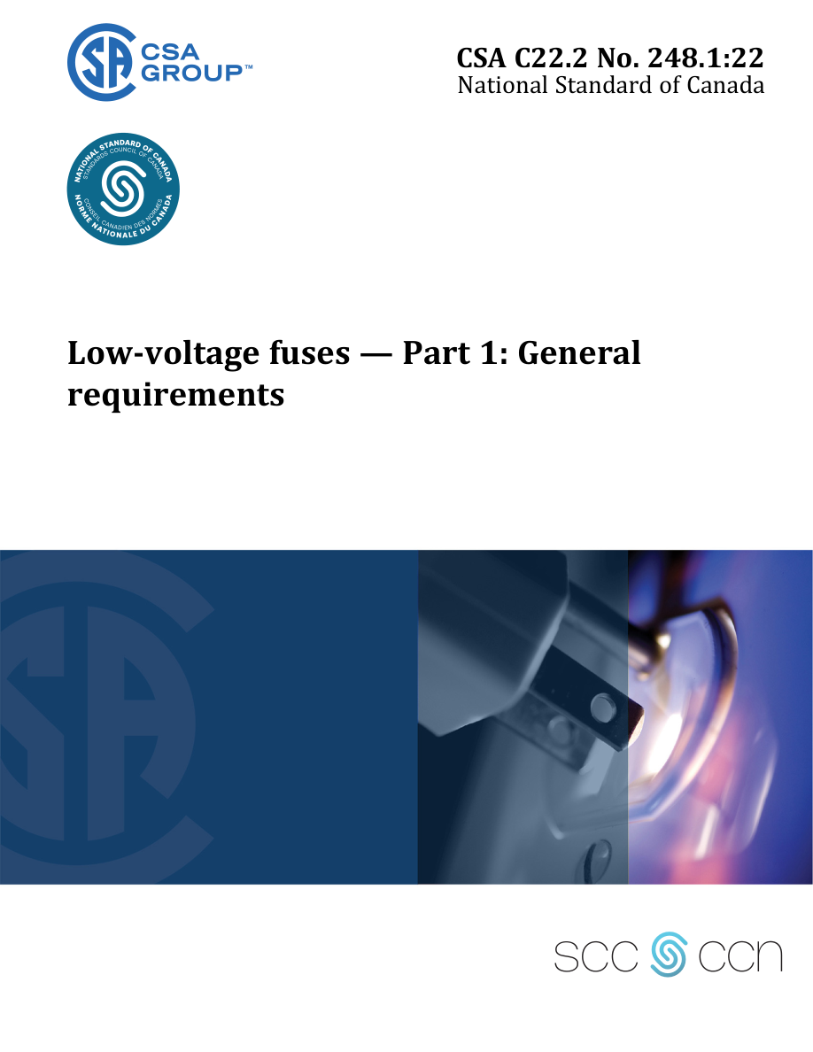 CSA C22.2 NO. 248.1:22 PDF Preview