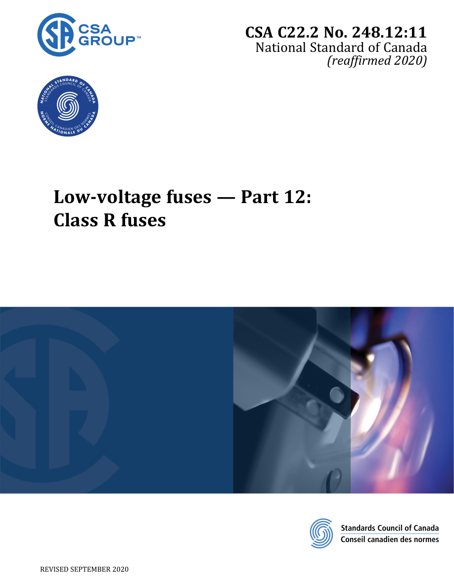 CSA C22.2 NO. 248.12:11 (R2020) PDF Preview