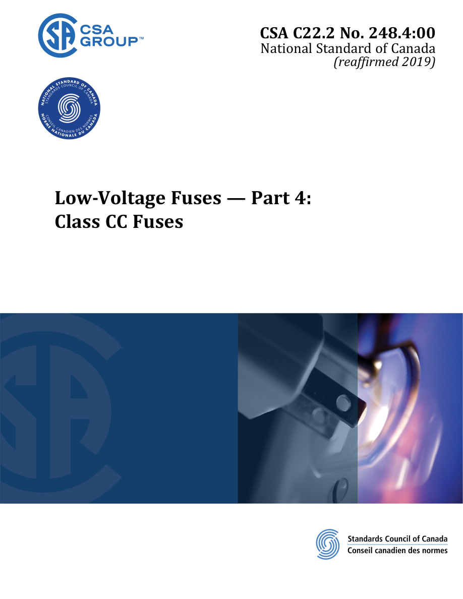 CSA C22.2 NO. 248.4:00 (R2019) PDF Preview