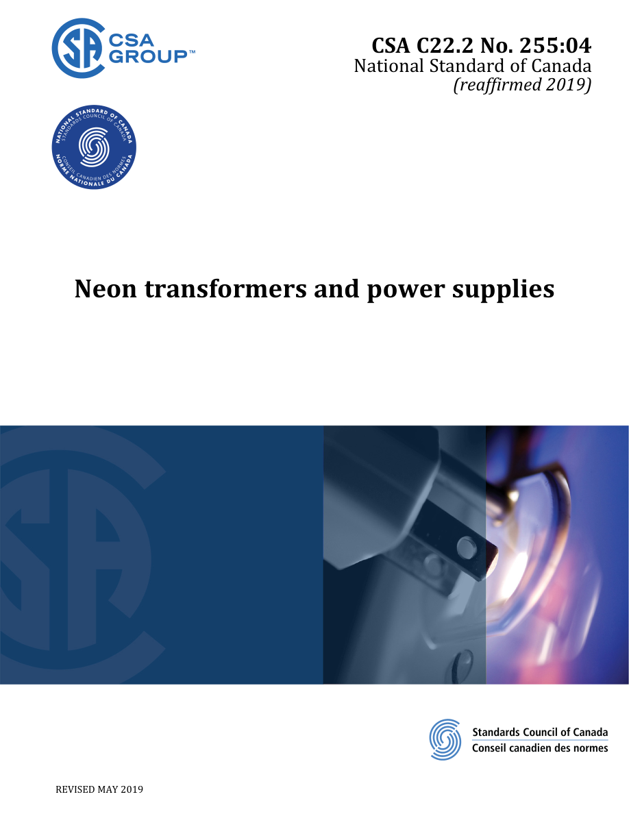 CSA C22.2 NO. 255:04 (R2019) PDF Preview