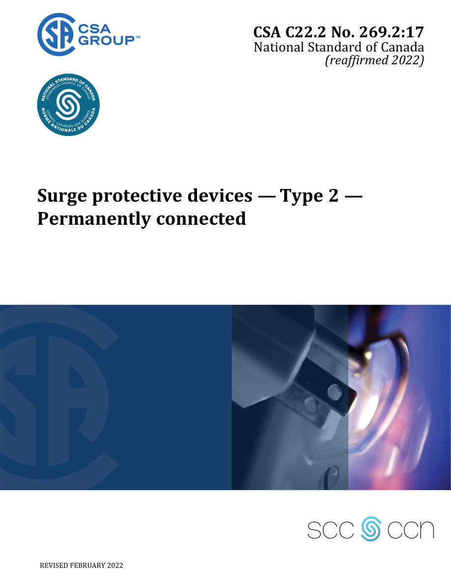 CSA C22.2 NO. 269.2:17 (R2022) PDF Preview