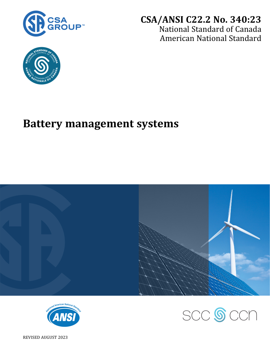 CSA/ANSI C22.2 NO. 340:23 PDF Preview