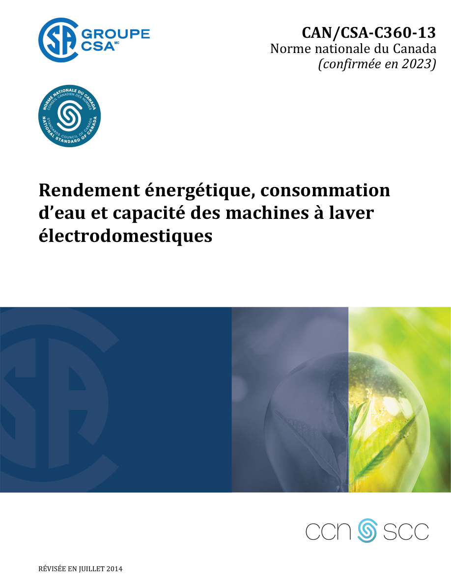 CSA CAN/CSA-C360-F13 (C2023) PDF Preview
