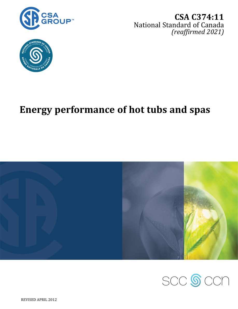 CSA C374:11 (R2021) PDF Preview