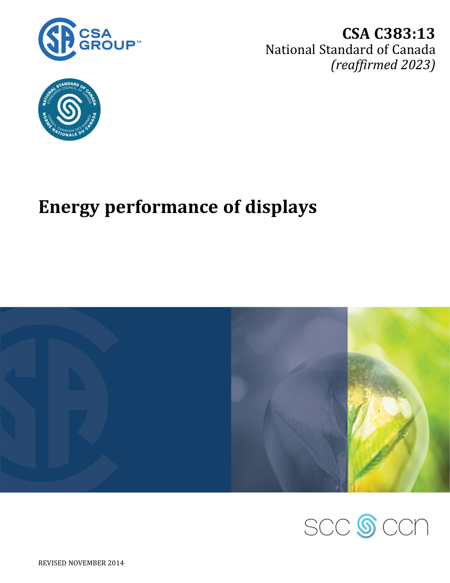 CSA C383:13 (R2023) PDF Preview