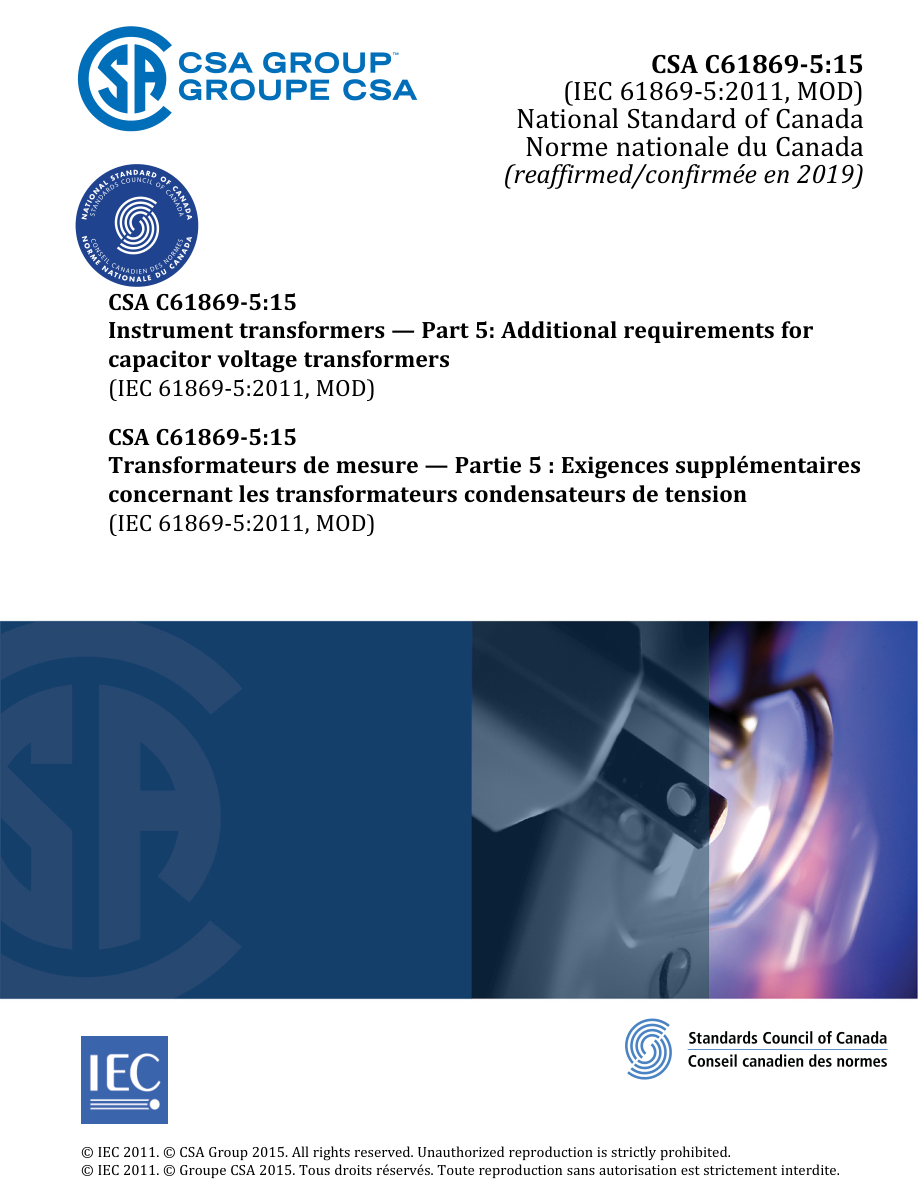 CSA C61869-5:15 (R2019) PDF Preview