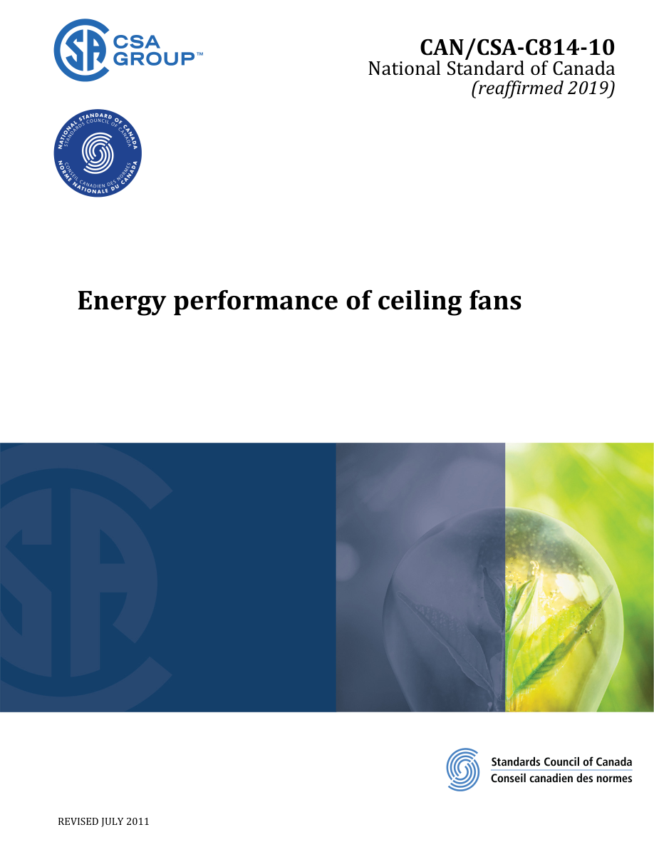 CSA CAN/CSA-C814-10 (R2019) PDF Preview
