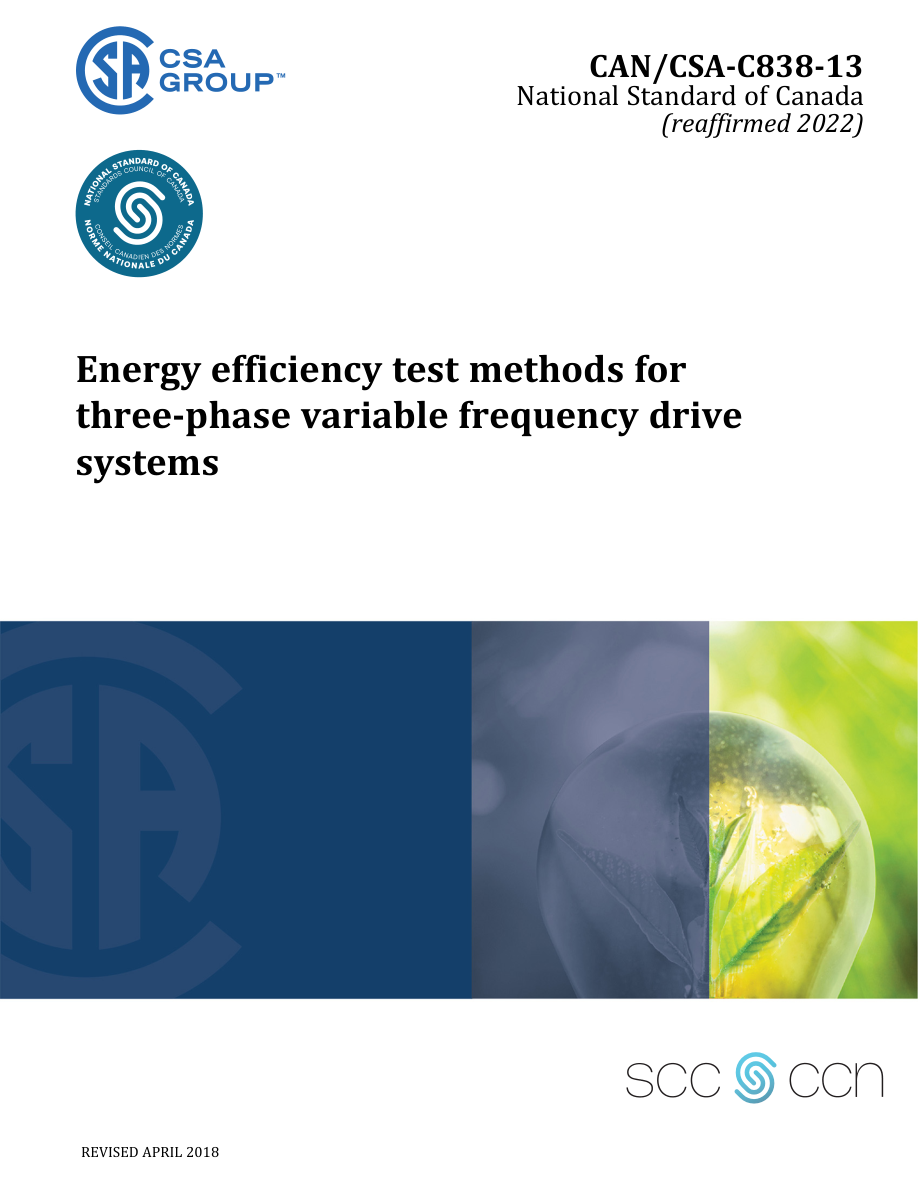 CSA CAN/CSA-C838-13 (R2022) PDF Preview