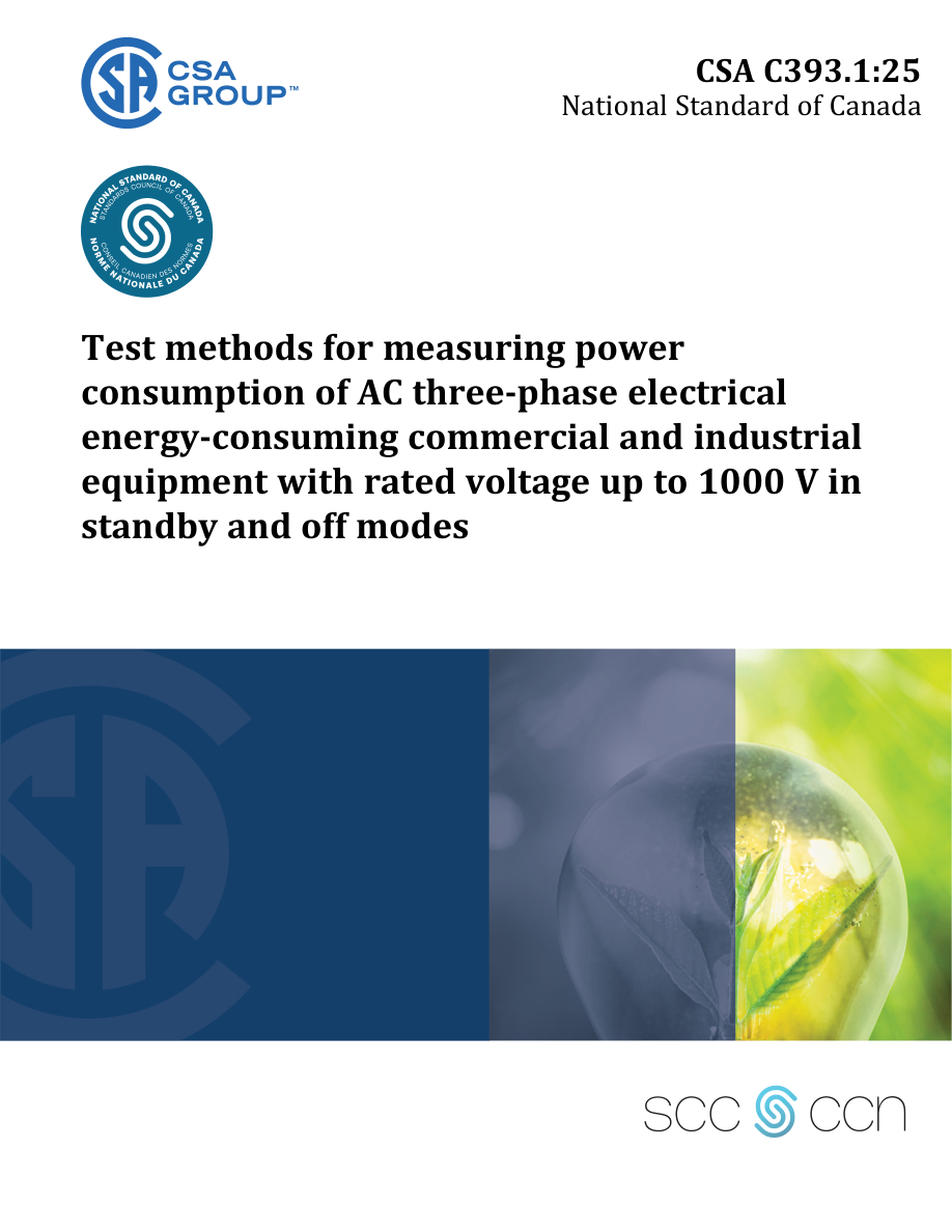CSA C393.1:25 PDF Preview