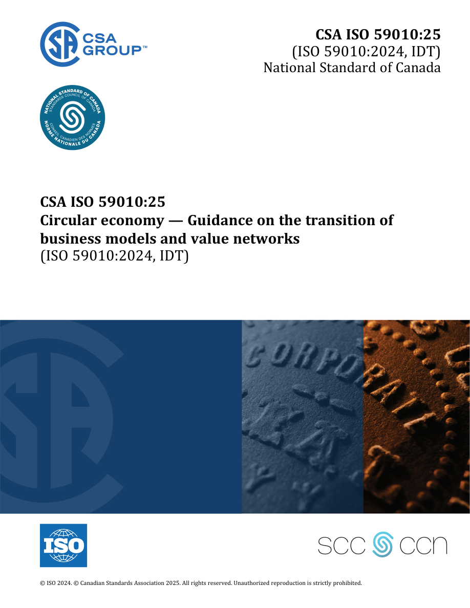 CSA ISO 59010:25 PDF Preview