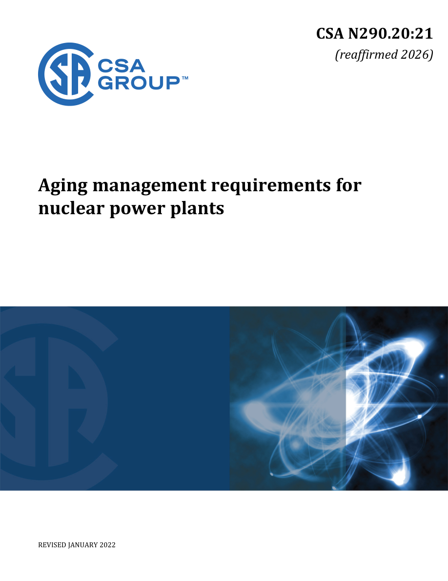 CSA N290.20:21 PDF Preview