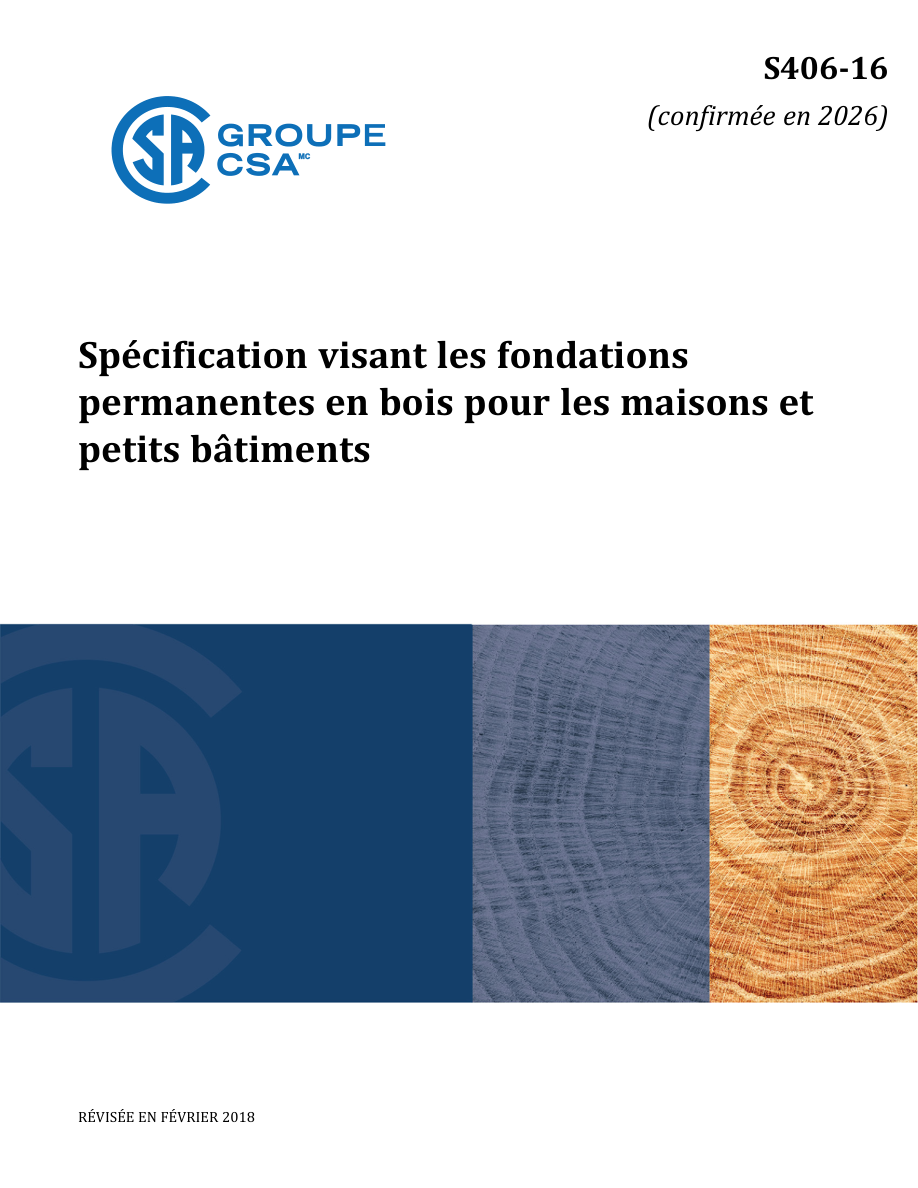 CSA S406-F16 (C2021) PDF Preview
