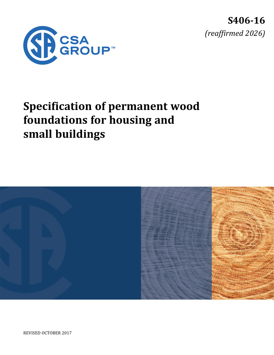 CSA S406-16 (R2021) PDF Preview