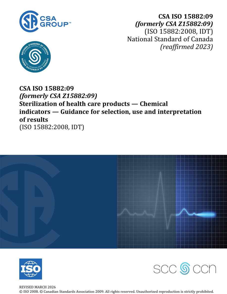 CSA Z15882:09 (R2023) PDF Preview
