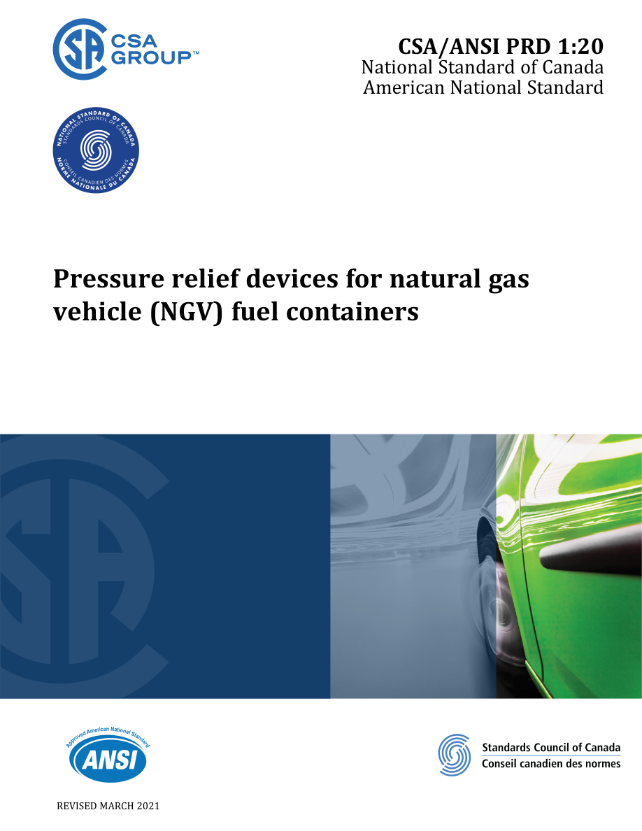 CSA/ANSI PRD 1:20 PDF Preview