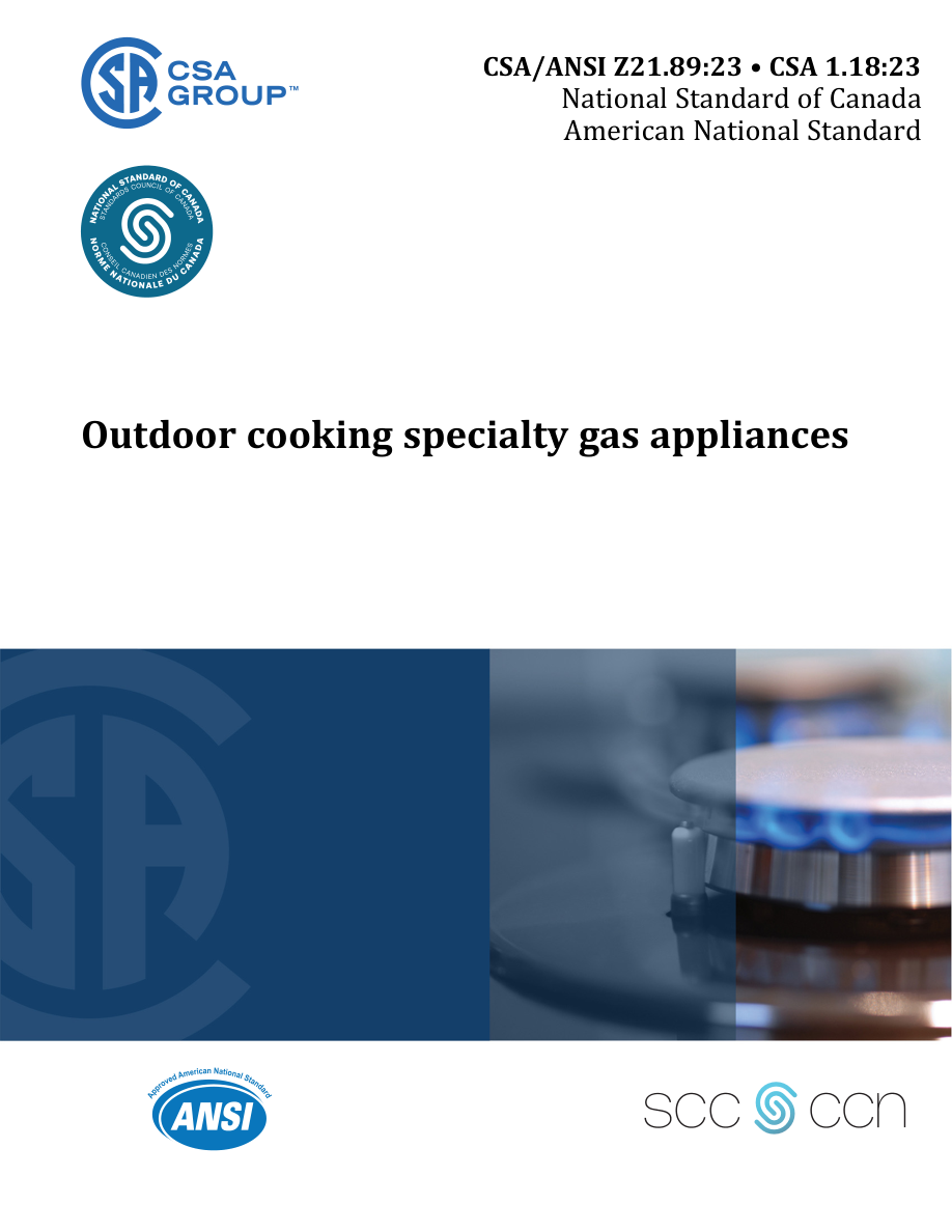 CSA/ANSI Z21.89:23/CSA 1.18:23 PDF Preview