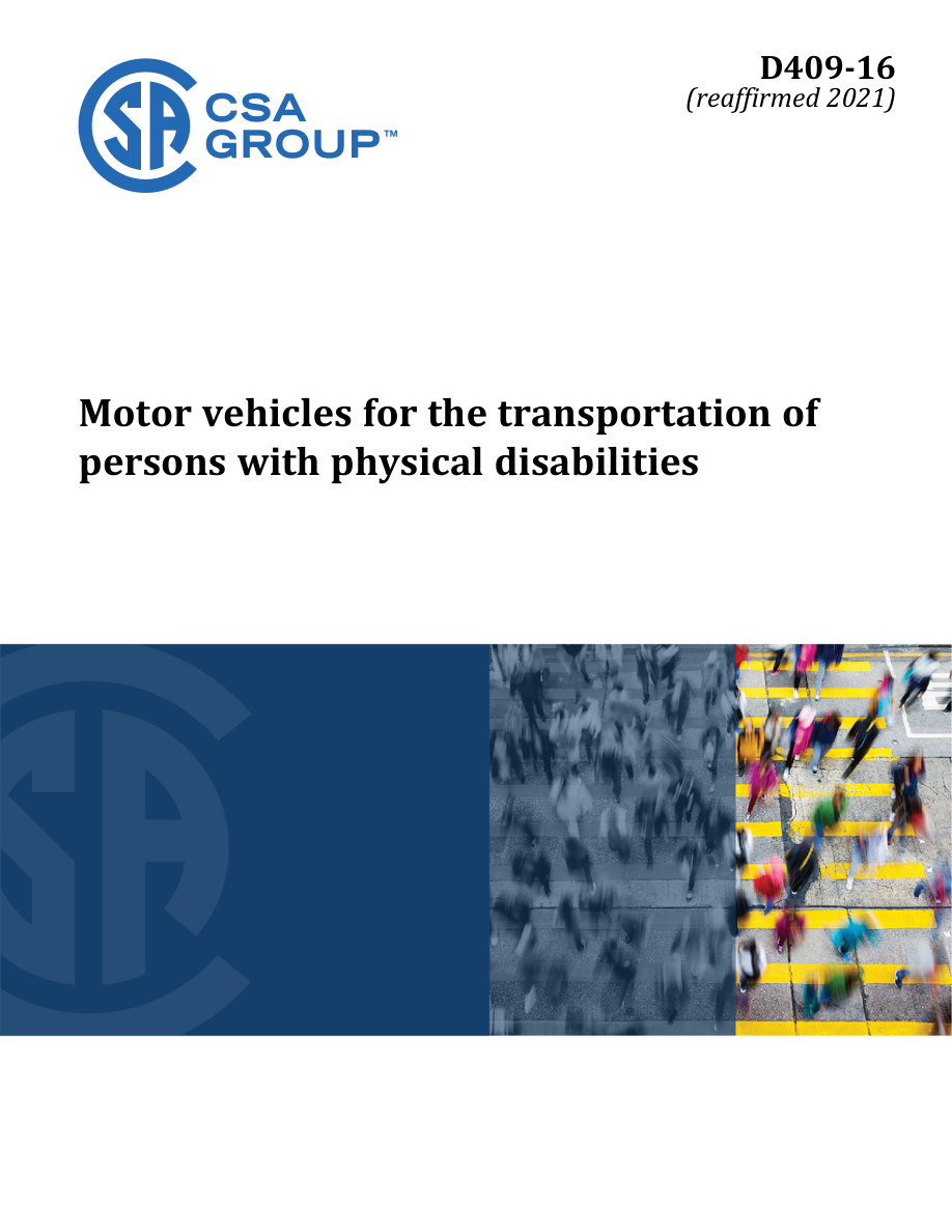 CSA D409-16 (R2021) PDF Preview