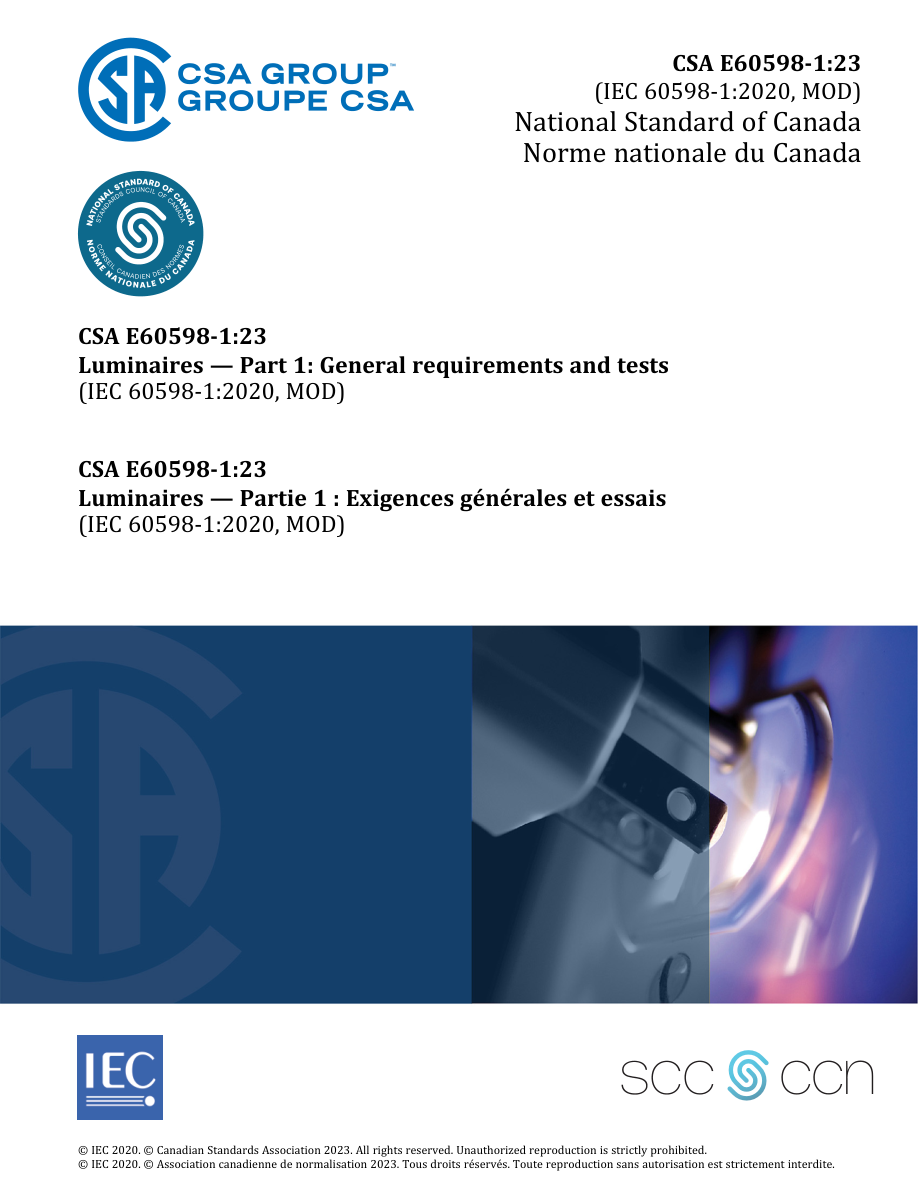 CSA E60598-1:23 PDF Preview