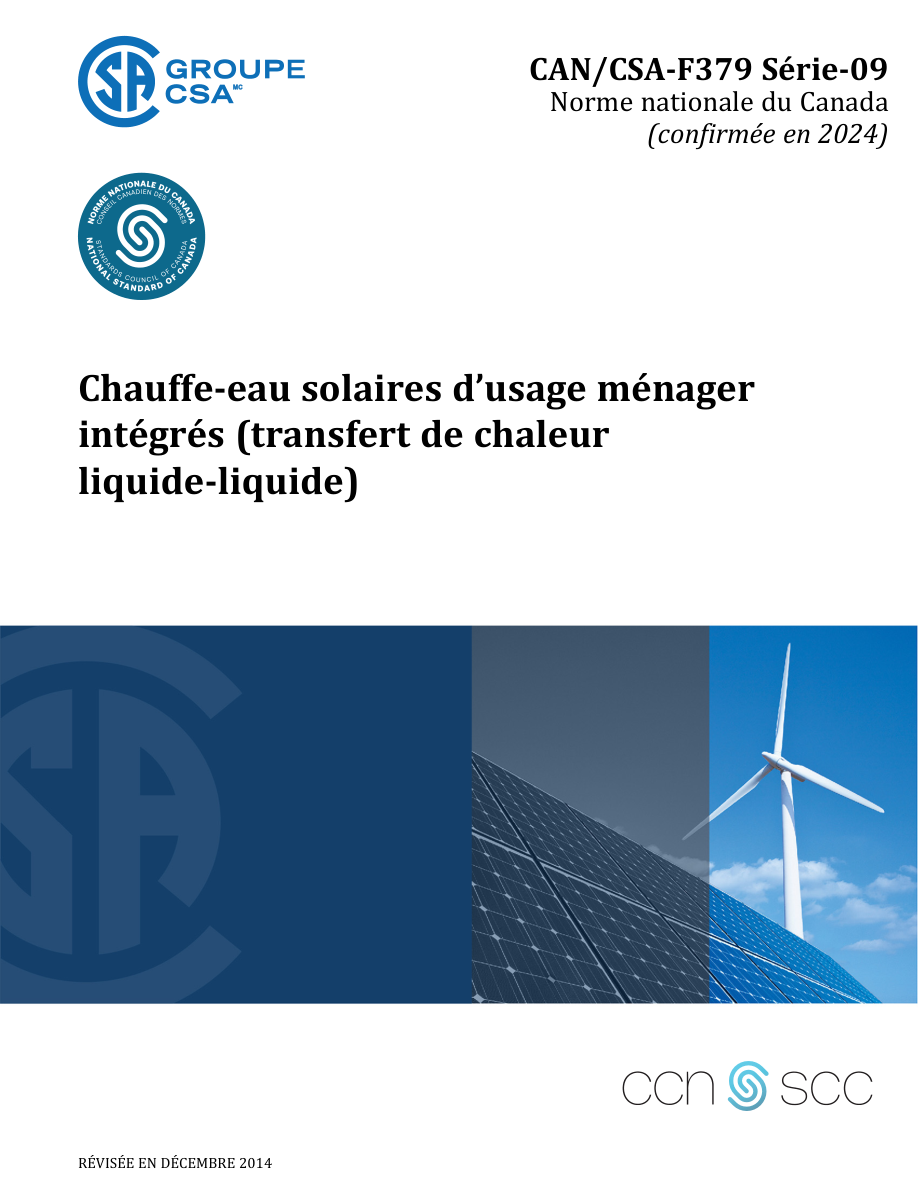 CSA CAN/CSA-F379 SÉRIE-F09 (C2024) PDF Preview