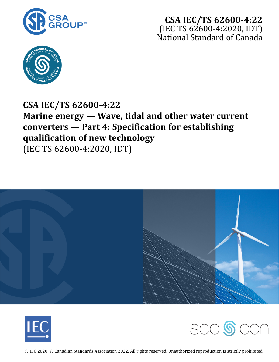 CSA IEC/TS 62600-4:22 PDF Preview