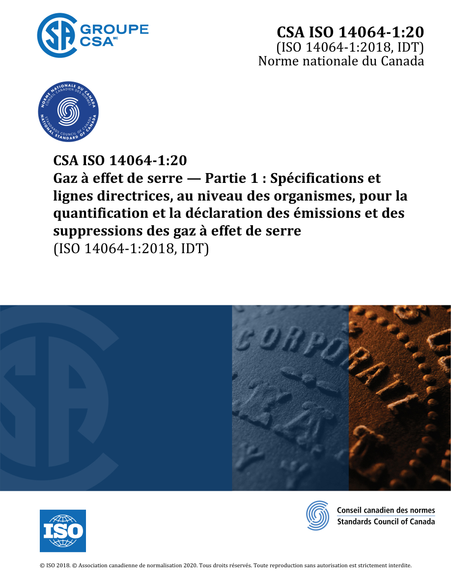 CSA ISO 14064-1:F20 PDF Preview