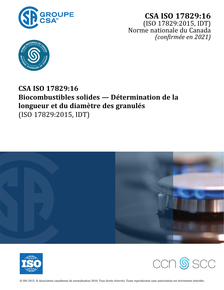 CSA ISO 17829:F16 (C2021) PDF Preview
