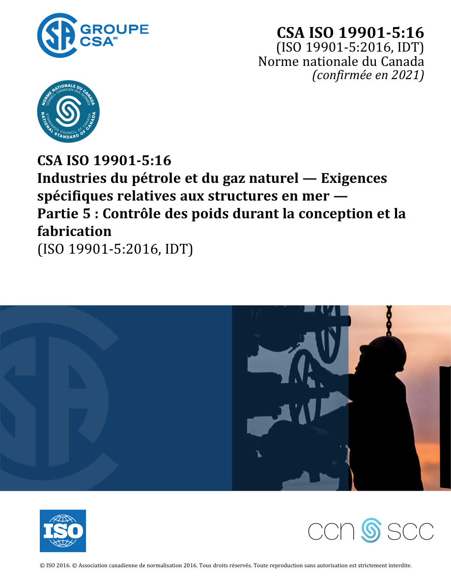 CSA ISO 19901-5:F16 (C2021) PDF Preview