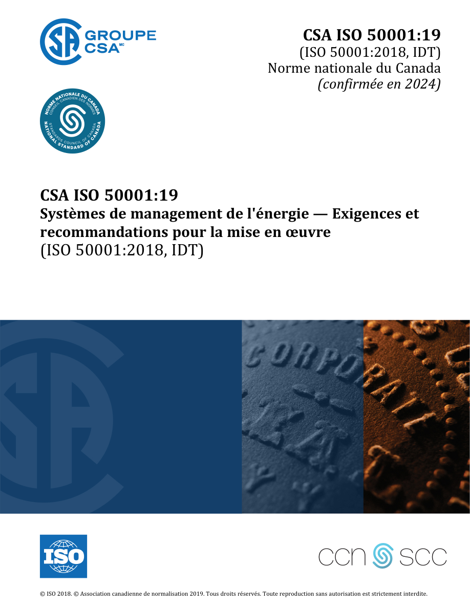 CSA ISO 50001:F19 (C2024) PDF Preview