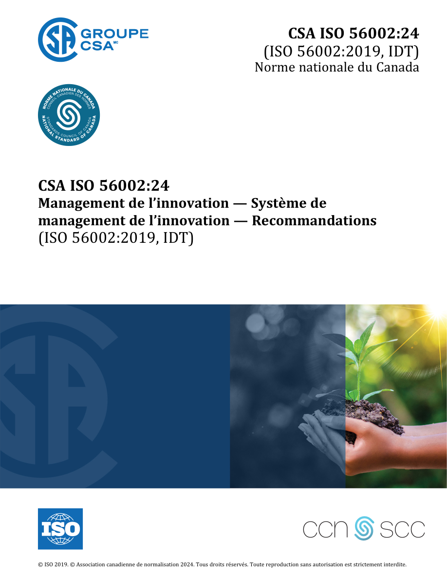 CSA ISO 56002:F24 PDF Preview