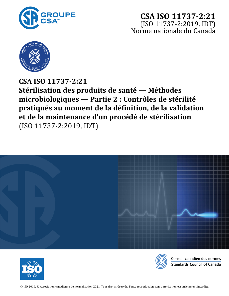 CSA ISO 11737-2:F21 PDF Preview