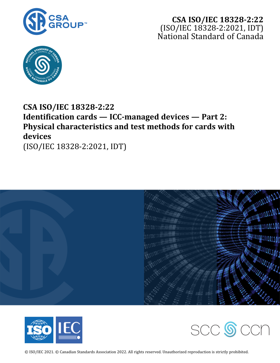 CSA ISO/IEC 18328-2:22 PDF Preview