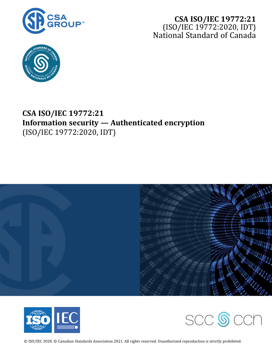 CSA ISO/IEC 19772:21 PDF Preview